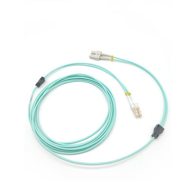 kaufen LSZH 3.0mm Duplex 5M Stainless Steel Armored ZIP Fiber Patch Cord For Data Centers on-line-Fertigung