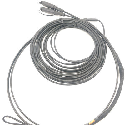 kaufen LC/UPC-LC/UPC SM 9/125 7.0mm Anti Rodent Outdoor FTTA Armored Optic Fiber Patch Cord 1m/2m/3m/100m on-line-Fertigung