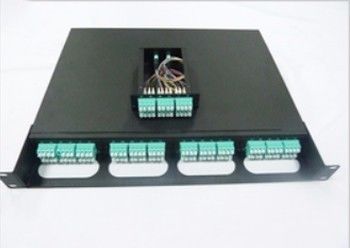 kaufen 1U Fiber Patch Panel MTP/MPO Chassis 12 Port Fiber Patch Panel on-line-Fertigung