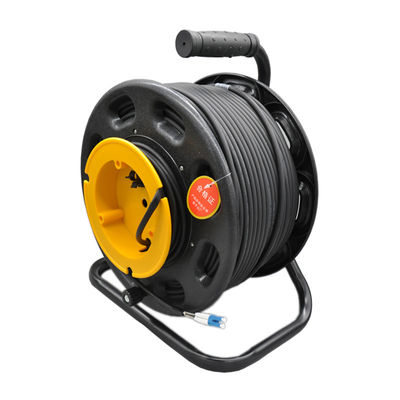 kaufen FTTx Tactical Fiber Reel Customized Spiral Armored Fiber Optic Cable on-line-Fertigung