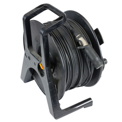 kaufen Black Tactical Fiber Optic Cable Assembly CE ROHS ISO Military Tactical Cable on-line-Fertigung