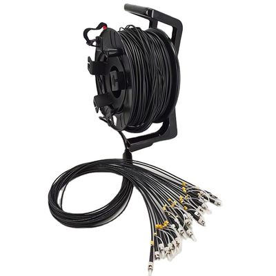 kaufen FTTx Solutions Tactical Fiber Optic Cable Tactical Multimode Fiber With LSZH PVC TPU Jacket on-line-Fertigung