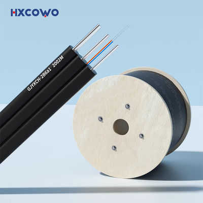 kaufen Outdoor Armored Fiber Optic Cable GJYXCH 1KM 2KM Single Mode 1/2/4 Cores with Operating Temperature 40~+70 for Telecom Communication on-line-Fertigung
