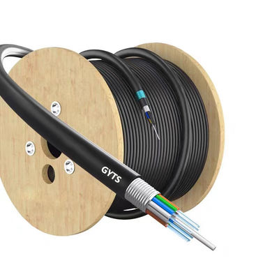 kaufen Underground Armored Fiber Optic Cable with ITU G652D/G657A/OM1-OM4 Fibers Compliant with YD/T901-2009 & IEC 60794-1 Standards on-line-Fertigung