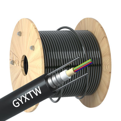 12 24Core GYXTW Außengeschirmte Glasfaserkabelnetzwerk Datensignalübertragungsfunktion