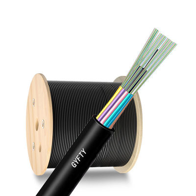 HDPE Jacket HXCOWO GYFTY 2-288Core SM G652D Duct Fiber Optic Cable for Connection