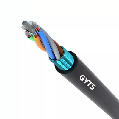 FTTH Fibre Optic Armoured Cable G652D G657A1 24 Core Armoured Fiber Optic Cable