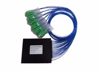 Low PDL 2x64 Coupler Module PON Fiber Optic Couplers And Splitters