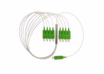 G657A1 1x8 PLC Splitter 1260nm-1650nm 1x8 Fiber Optic Splitter